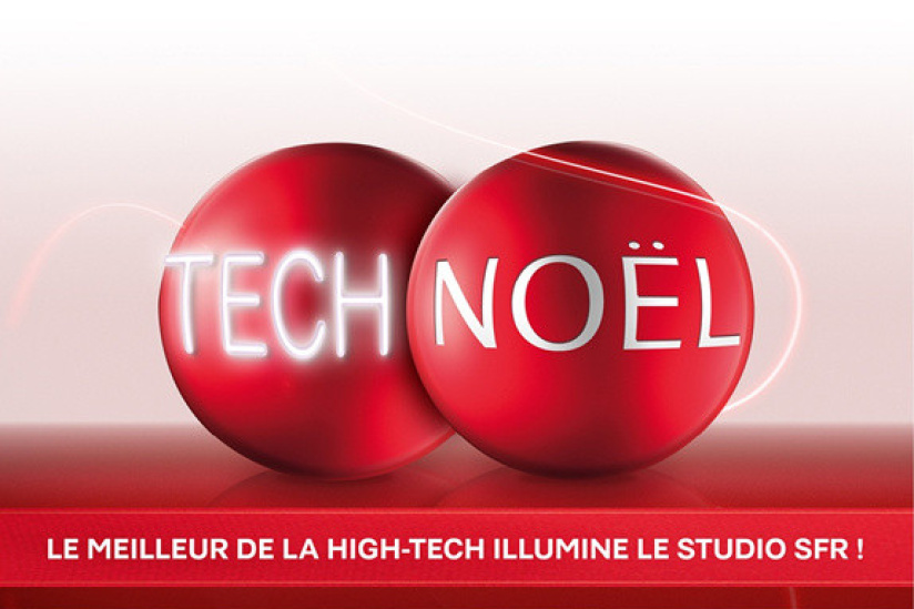 Noël au studio sfr, salon de noël high-tech, studio sfr