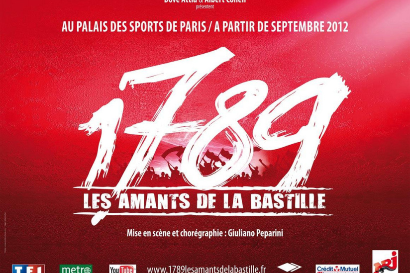 1789, les amants de la bastille, comédie musicale, palais des sports