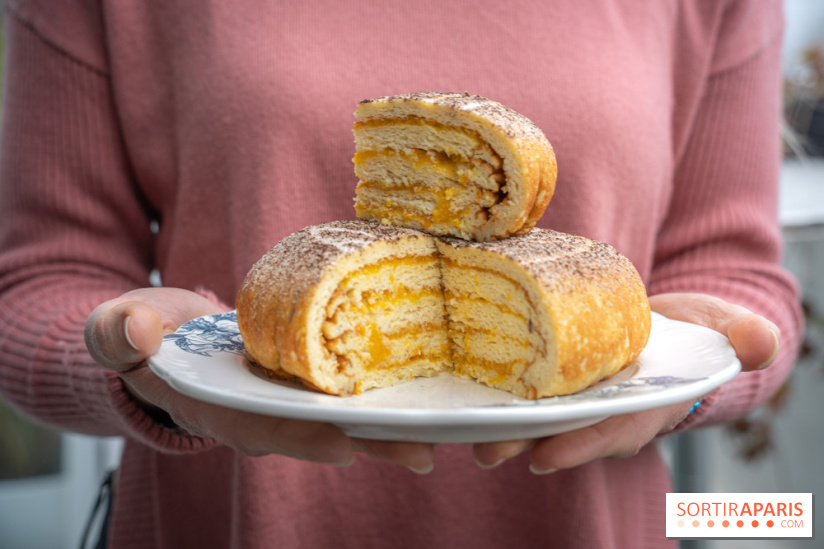 Un gâteau de crêpes soufflées signé Claire Heitzler pour la Chandeleur 2022