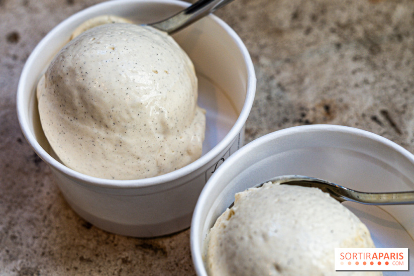 Des glaces turbinées minute chez Jacques Genin, les meilleures glaces de Paris