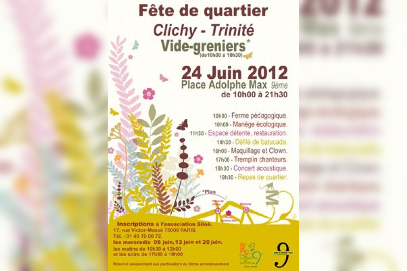 La Fête de quartier Clichy - Trinité