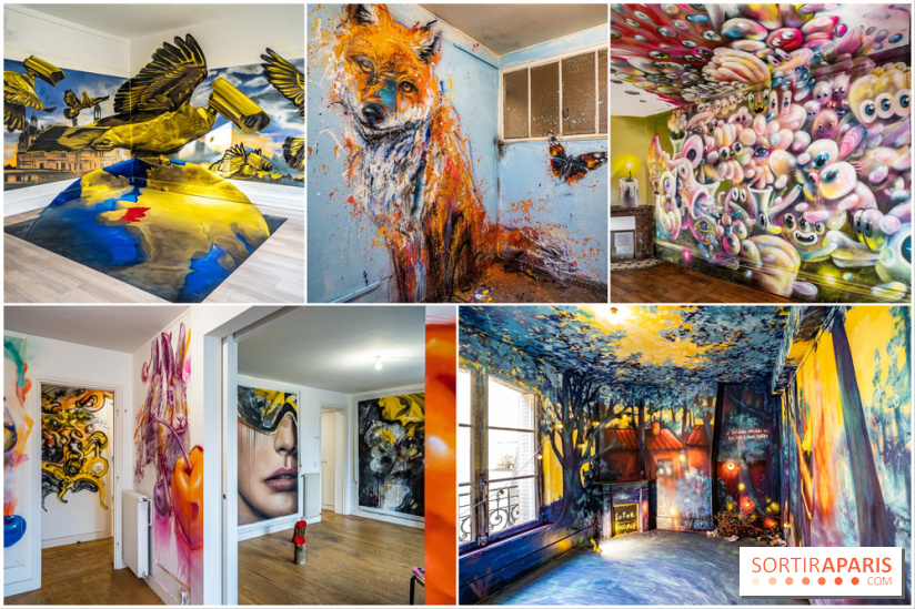 Roadmap, l'expo confidentielle street-art de Colors Festival qui investit 6 appartements à Paris
