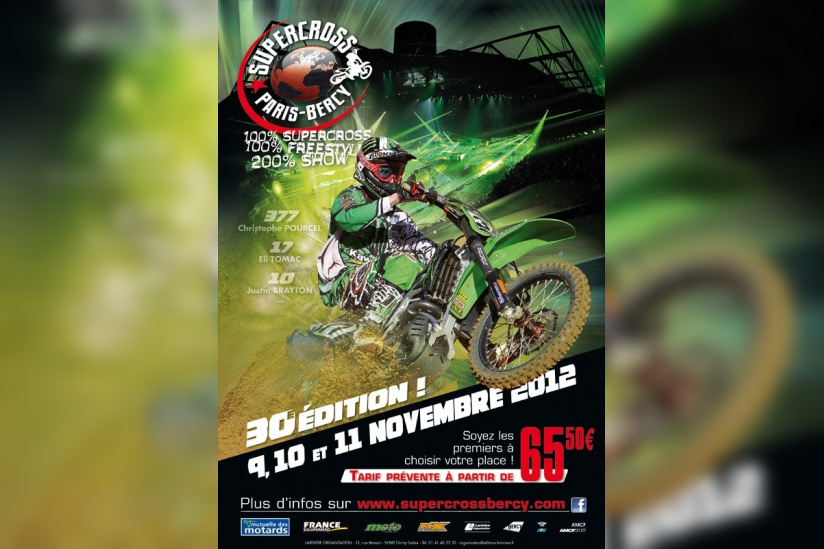 Le Supercross de Paris-Bercy 2012