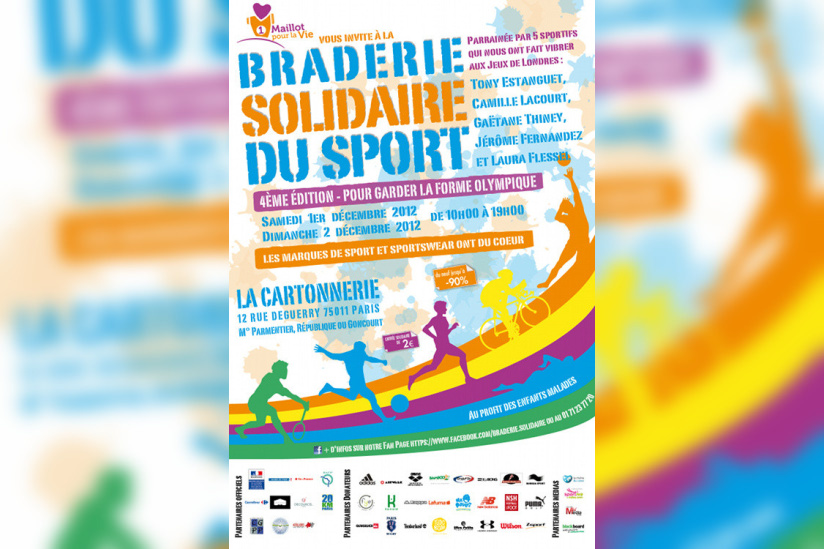 La Braderie Solidaire du sport 2012 à Paris
