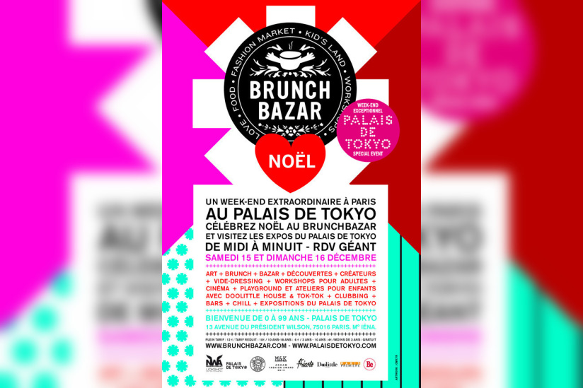 Brunch Bazar de Noël au Palais de Tokyo