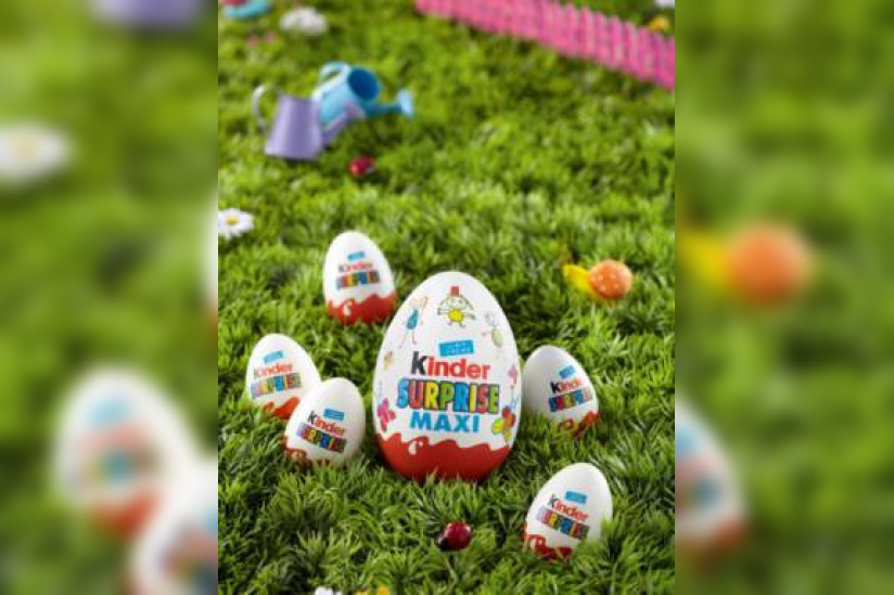 chasse aux oeufs kinder 2013