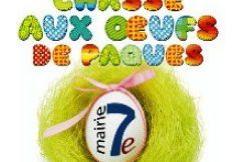 La chasse aux œufs de pâques de la Mairie du 7e 2013