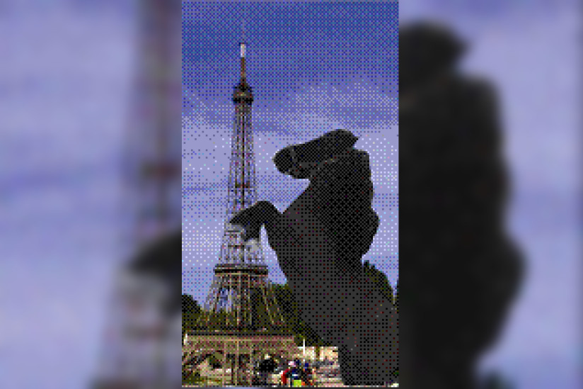 Le spectacle de Plume le poney à France Miniature