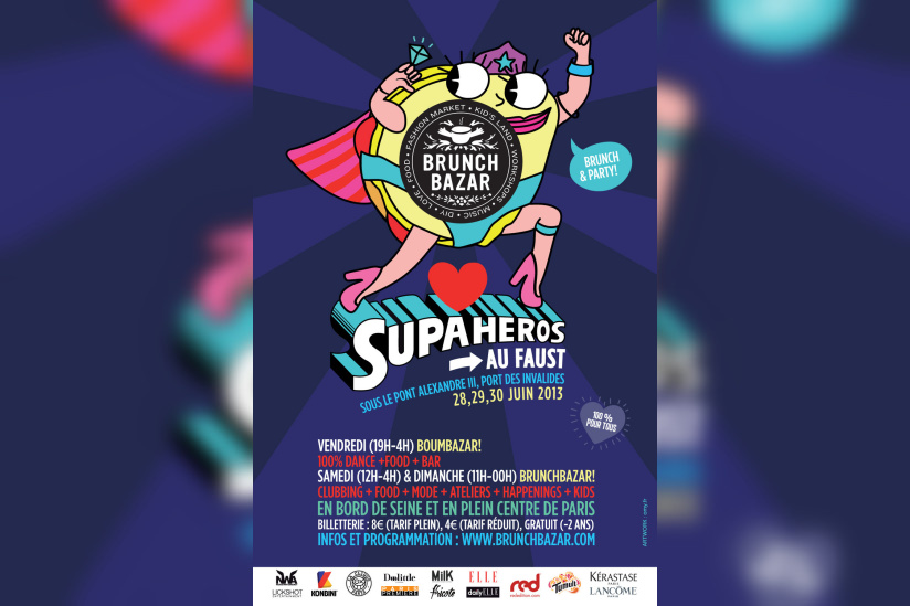 Brunch Bazar Supaheros au Faust