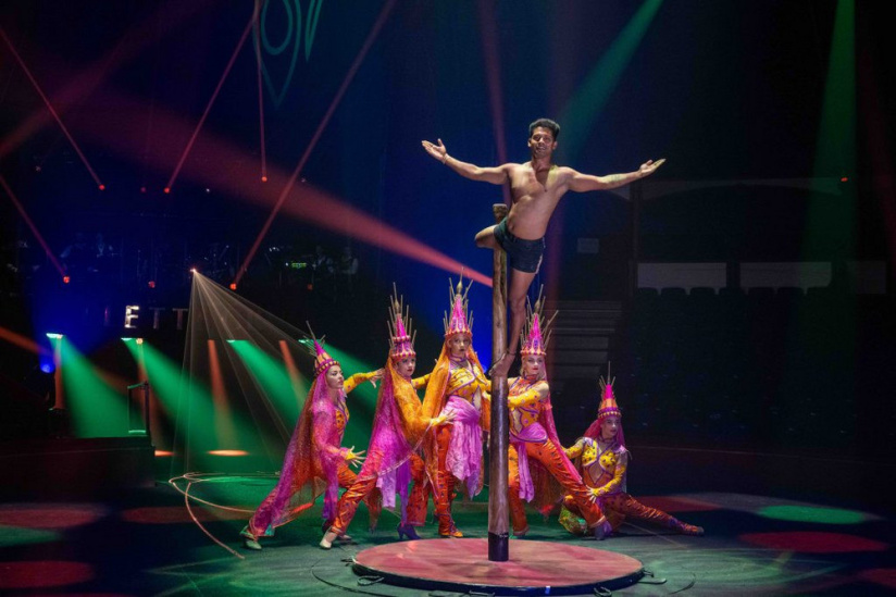 Eternal, le spectacle du cirque Arlette Gruss à Paris en décembre 2021