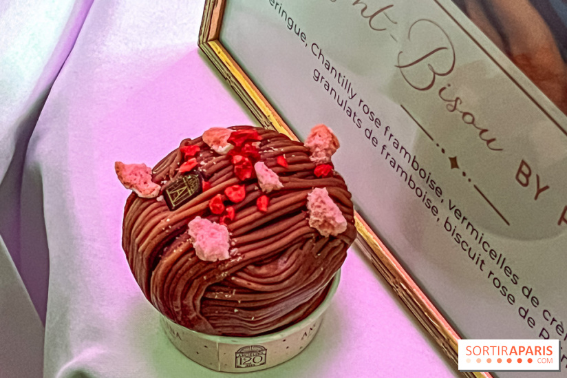 Le Mont Blanc Angelina - le Mont-Bisou by Peggy Frey pour les 120 ans de la Maison