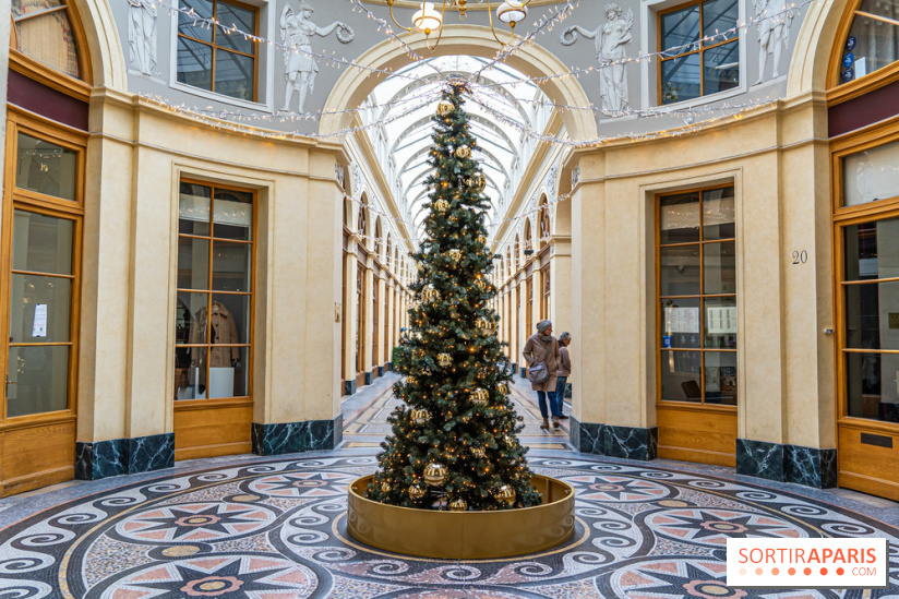 11 spots photos de Noël canons à Paris 2023 pour profiter des illuminations magiques - galerie Vivienne