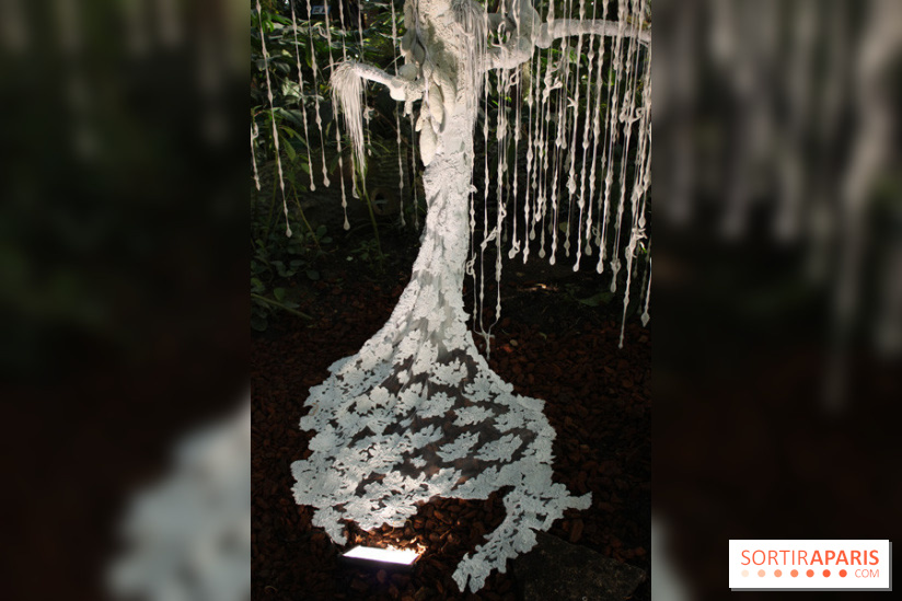 Noces Végétales au Jardin des Plantes : la mariée