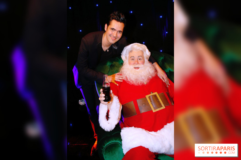 Soirée de lancement du Père Noël Coca Cola au Musée Grévin