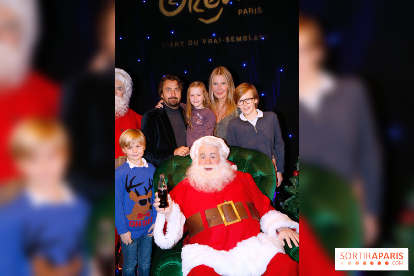 Soirée de lancement du Père Noël Coca Cola au Musée Grévin