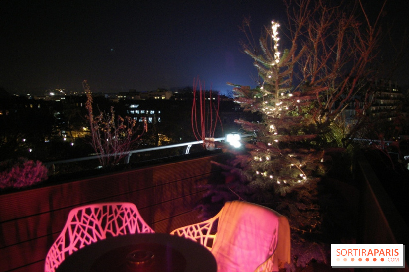 Le 114 up on the Roof en mode Noël