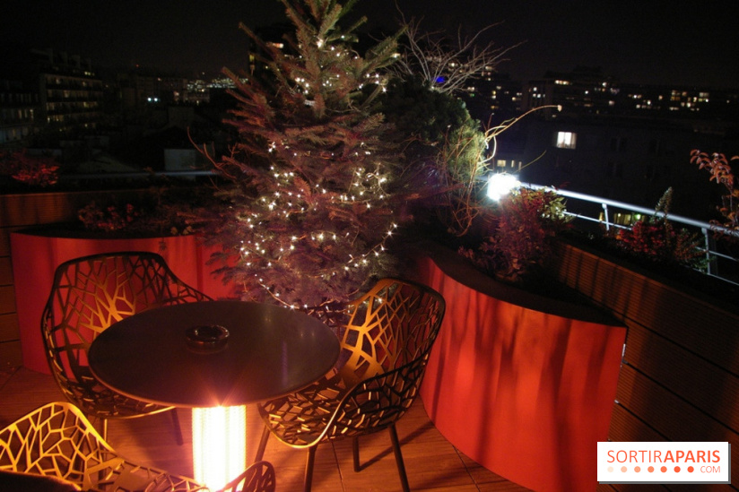 Le 114 up on the Roof en mode Noël