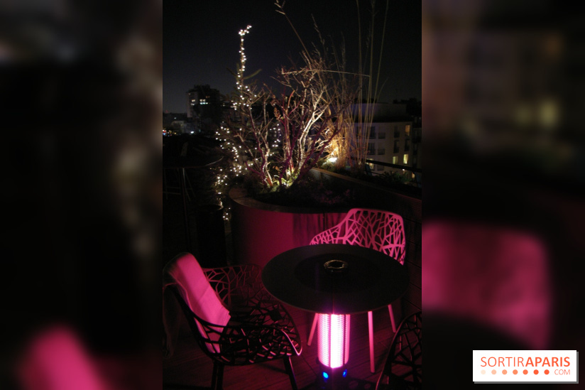 Le 114 up on the Roof en mode Noël