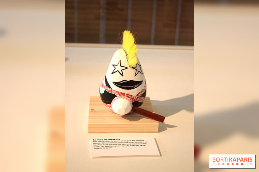 Exposition Okiagari Koboshi, les poupées japonaises au Chai de Bercy