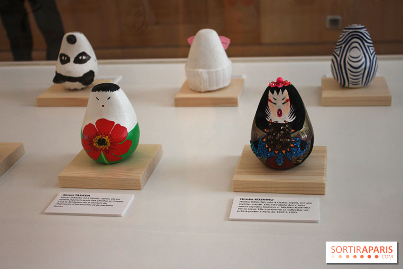 Exposition Okiagari Koboshi, les poupées japonaises au Chai de Bercy