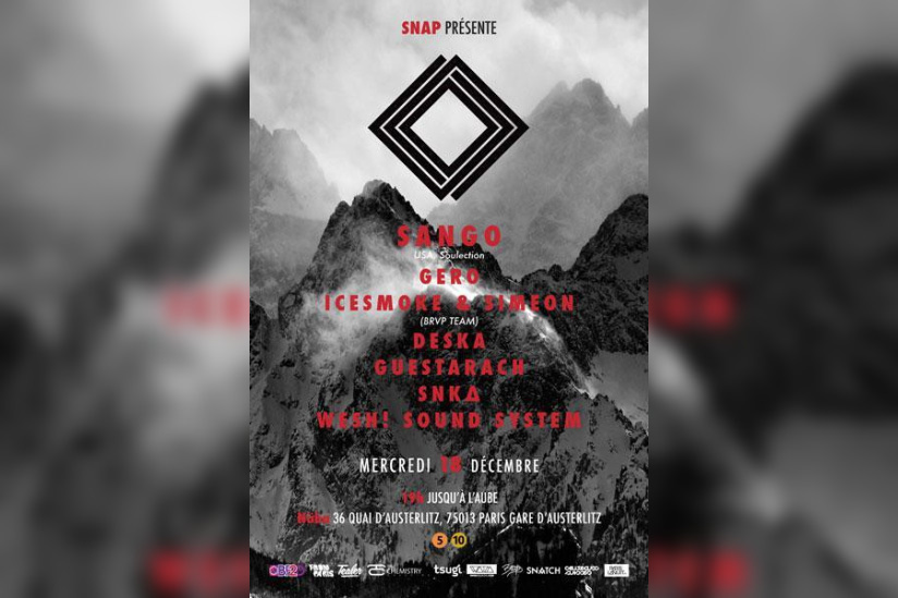 SNAP PRÉSENTE SANGO & FRIENDS @NÜBA 