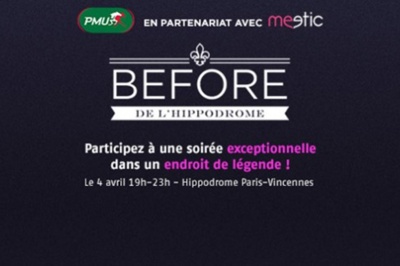 Before Meetic à l'Hippodrome de Vincennes