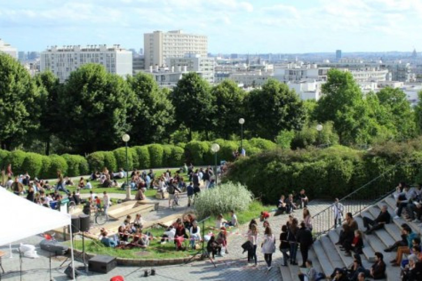 Festival IRRUEPTION au Parc de Belleville