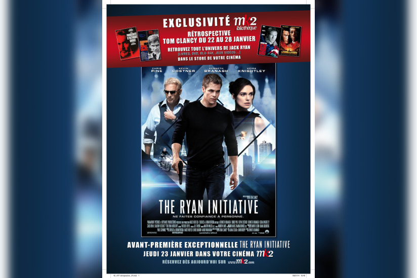 Rétrospective Tom Clancy au MK2 Bibliothèque 