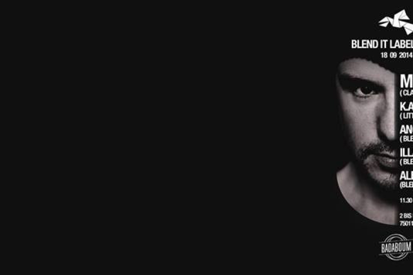 Soirée Blend it label night au Badaboum : gagnez vos entrées !