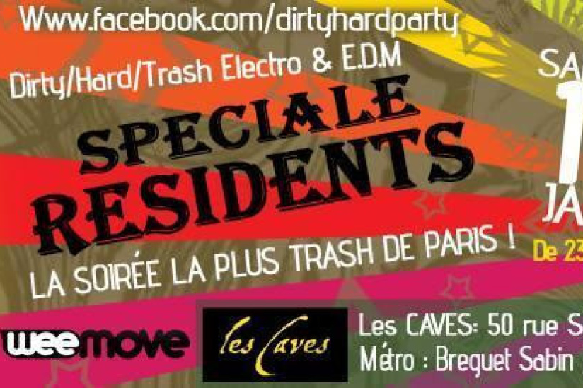 Dirty Party Hors Saison Spéciale Résidents