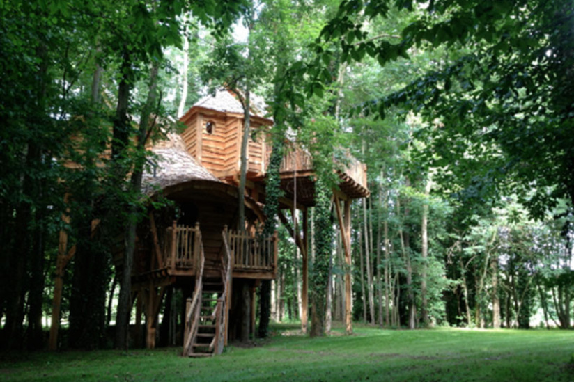 Les cabanes dans les arbles du Moulin