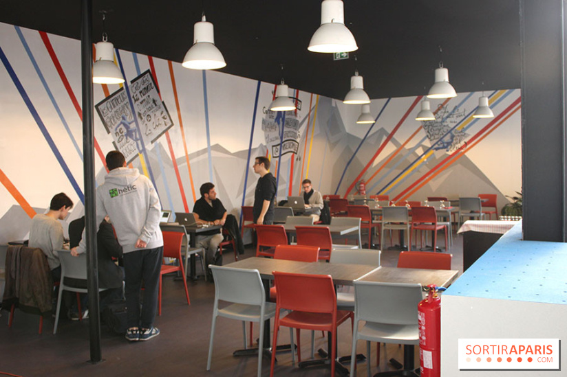 Arkose, la salle de détente et restauration