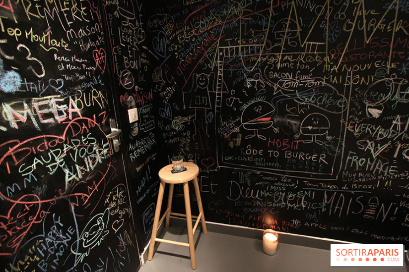 Restaurant à Burgers Maison à Paris, les toilettes