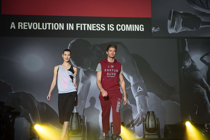 Le Grand Palais, transformé en salle de fitness géante