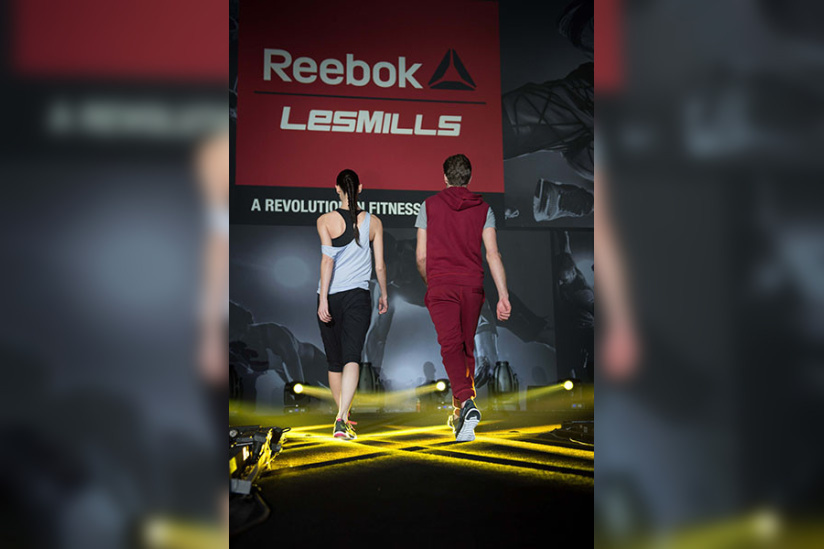 Le Grand Palais, transformé en salle de fitness géante