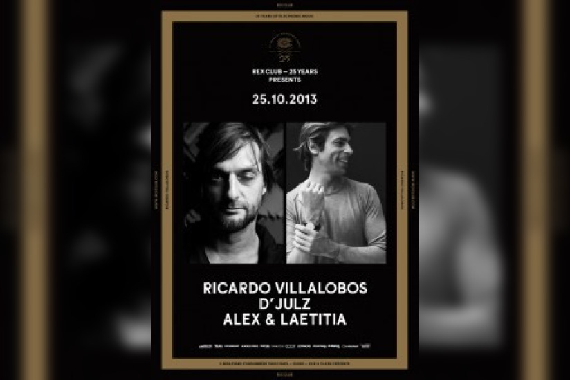 Rex Club « 25 years » avec Ricardo Villalobos 