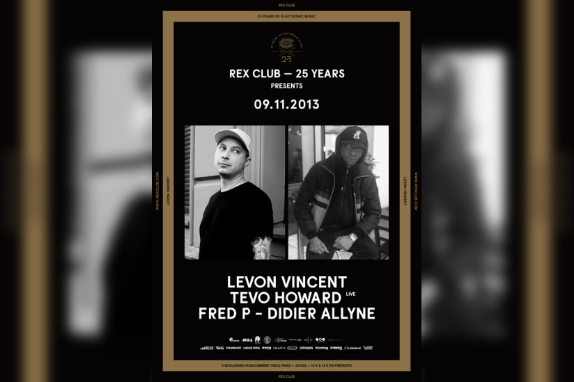 Rex Club « 25 years » avec Levon Vincent 