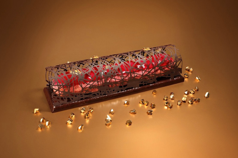L'Éclair Géant Bûche de Noël by l'Atelier de l'Éclair