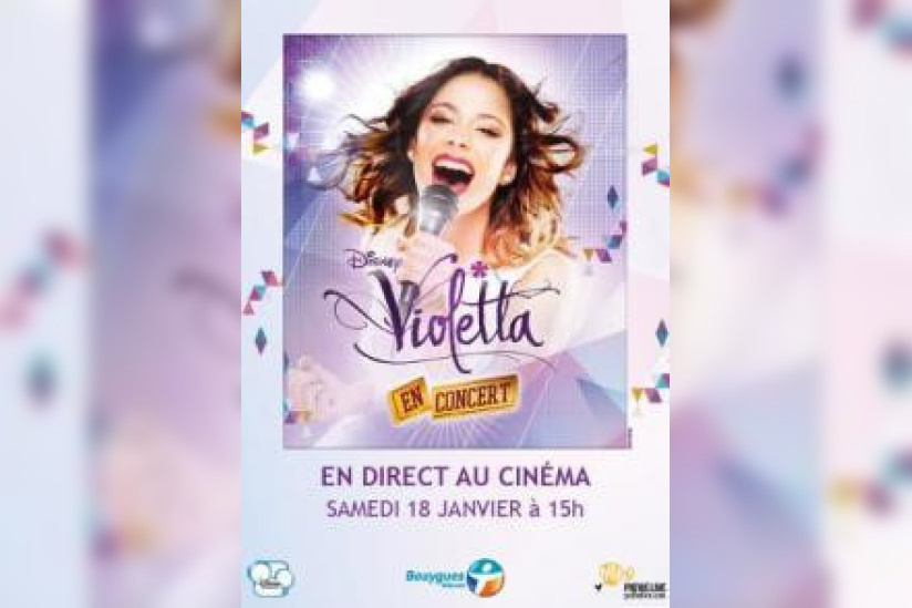 Violetta en concert : Retransmission en direct au cinéma le 18 janvier