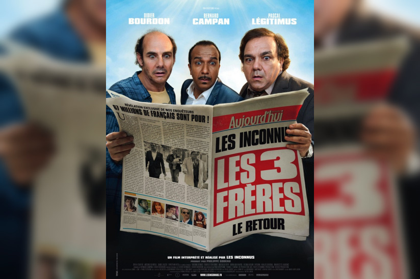 Marathon Les Trois Frères au Grand Rex en présence des Inconnus