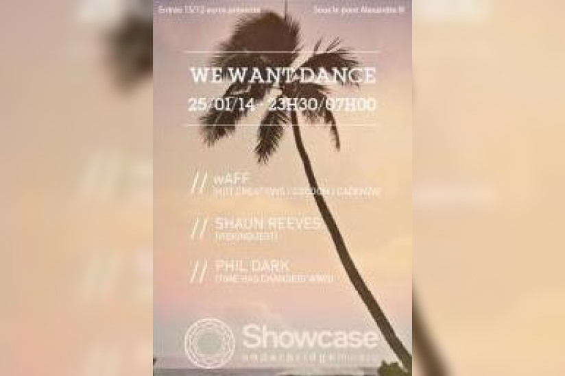 We Want Dance au Showcase avec Shaun Reeves