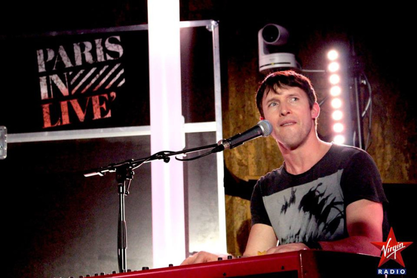 Report : James Blunt en showcase privé Paris in Live by Virgin Radio