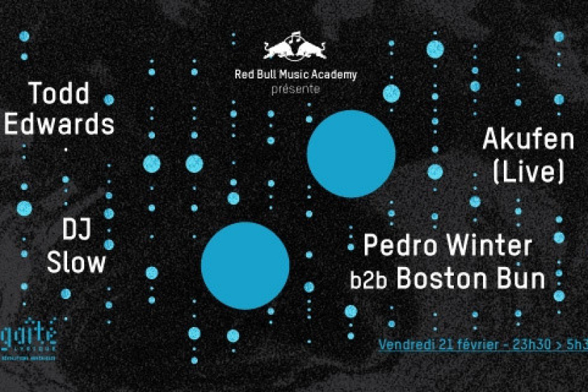 Nuit de la Gaîté Lyrique avec Todd Edwards et Pedro Winter b2b Boston Bun