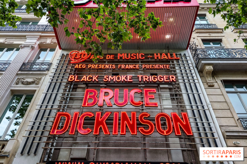 Bruce Dickinson en concert à l'Olympia : on y était, on vous raconte