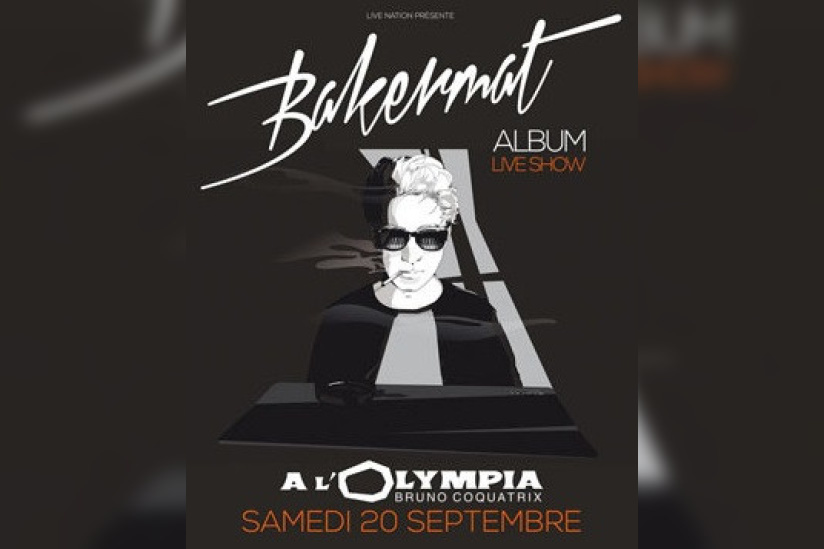 Bakermat à l’Olympia de Paris en septembre 2014