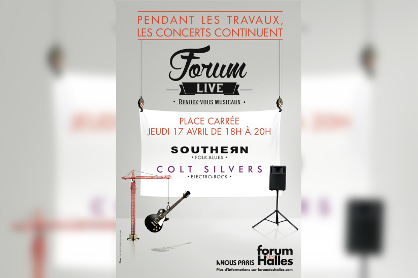 Forum Live : concerts gratuits au Forum des Halles