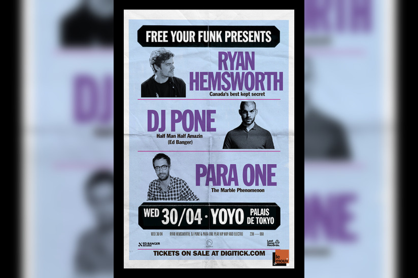 Free Your Funk au Yoyo avec Ryan Hemsworth