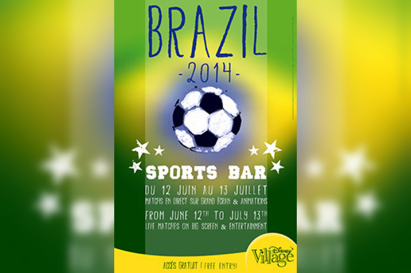 Où regarder la coupe du monde de football 2014 : Disney Village