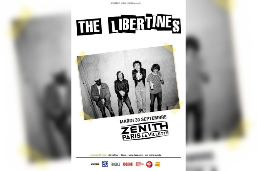 The Libertines en concert au Zénith de Paris en septembre 2014