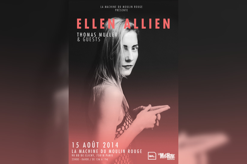 La Machine du Moulin Rouge présente Ellen Allien